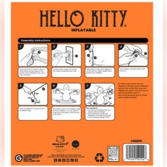 🧡Hello Kitty Airblown Inflatables🧡 - Picture 4 of 4